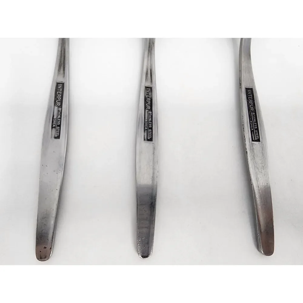 Interpur INR3 Soup Spoon Stainless Steel Korea - 3‎ Pieces